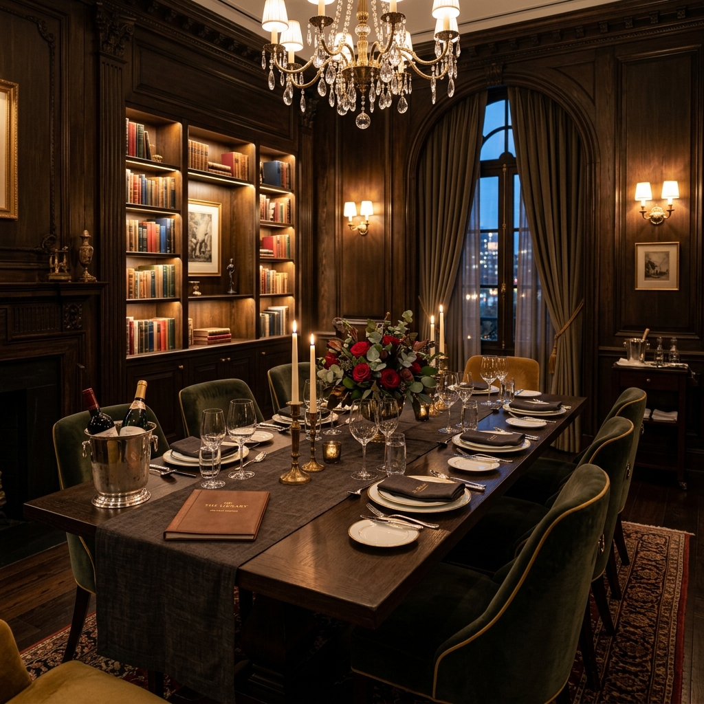 Private Dining Mockup